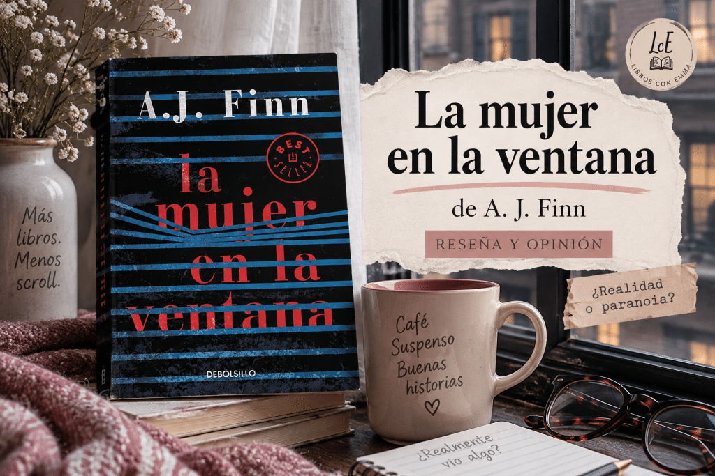 La mujer en la ventana de A. J. Finn: reseña y opinión