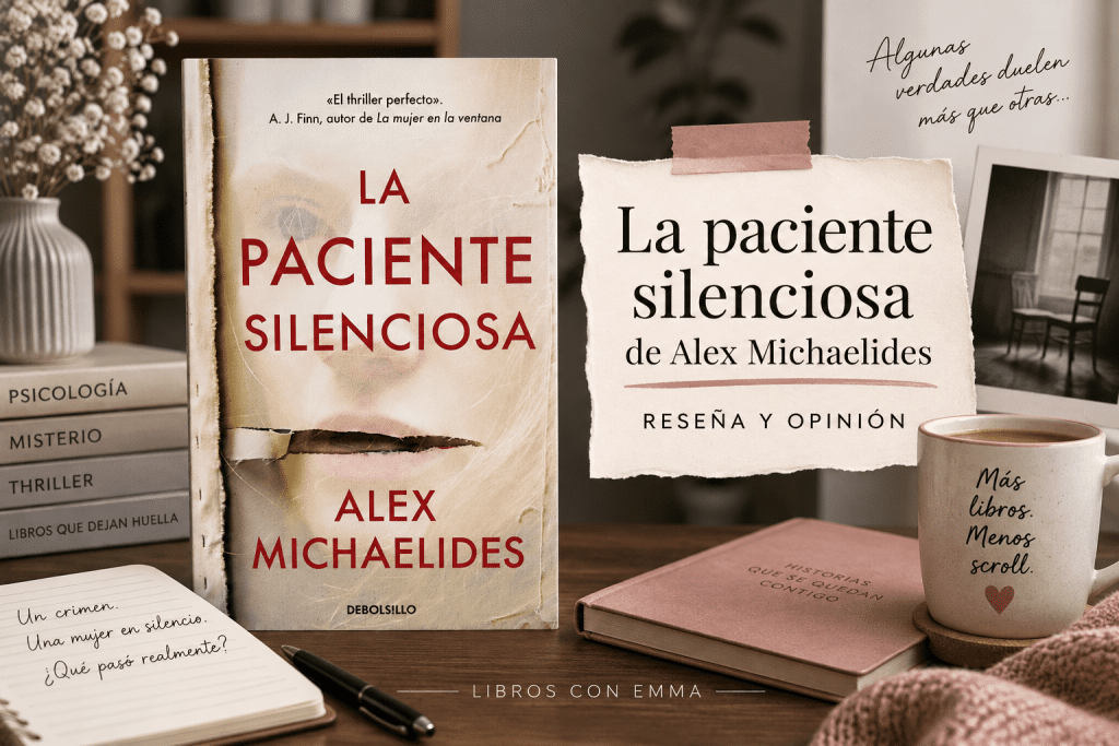 La paciente silenciosa de Alex Michaelides: reseña y opinión