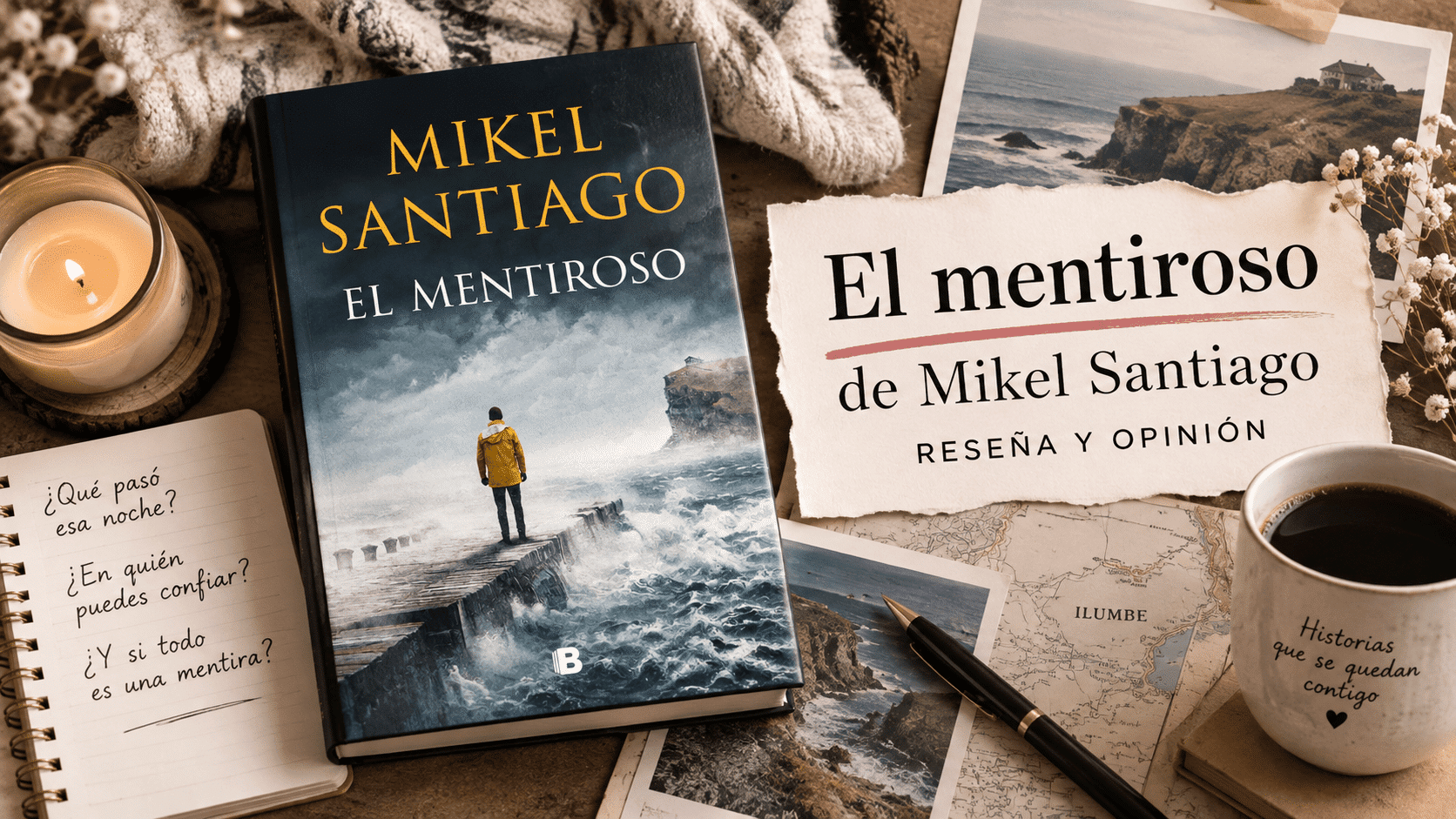 El mentiroso de Mikel Santiago: reseña y opinión