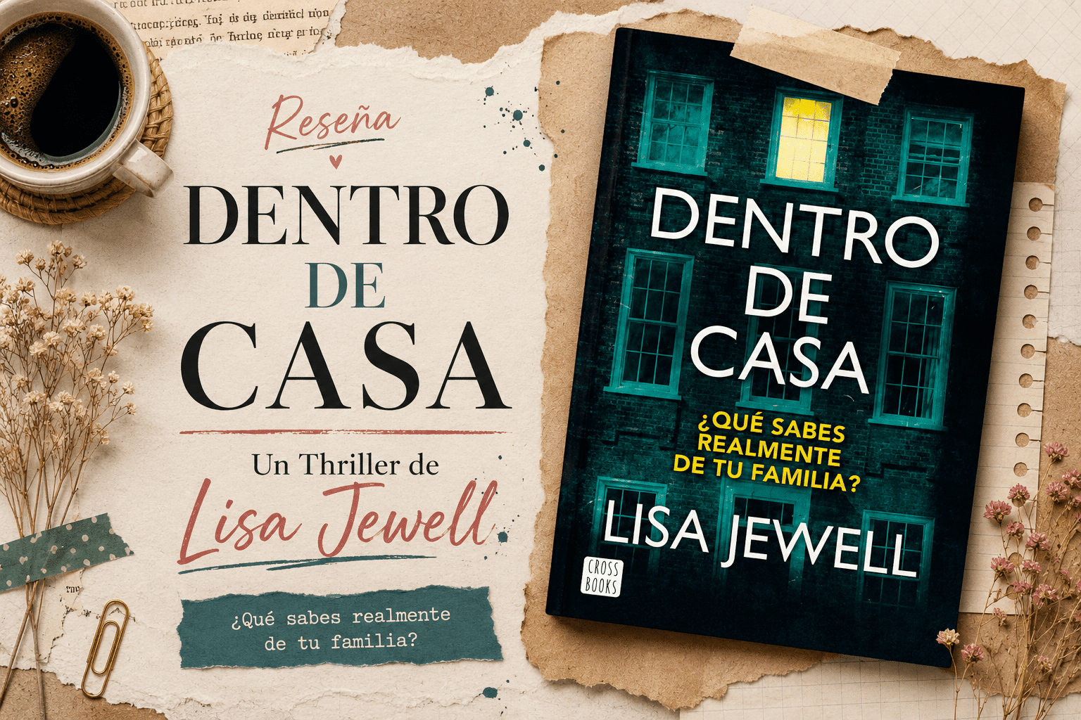 Dentro de casa, Lisa Jewell: reseña