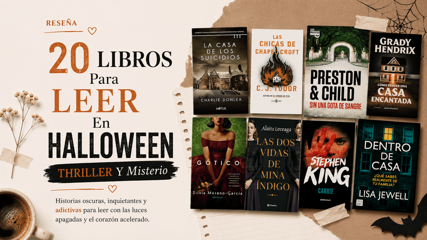 Libros para leer en Halloween