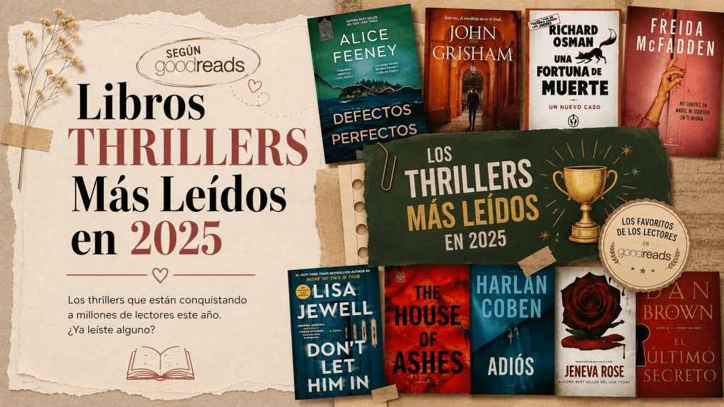 Thrillers más leídos en 2025