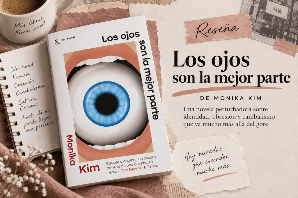 Los ojos son la mejor parte de Monika Kim: reseña y opinión