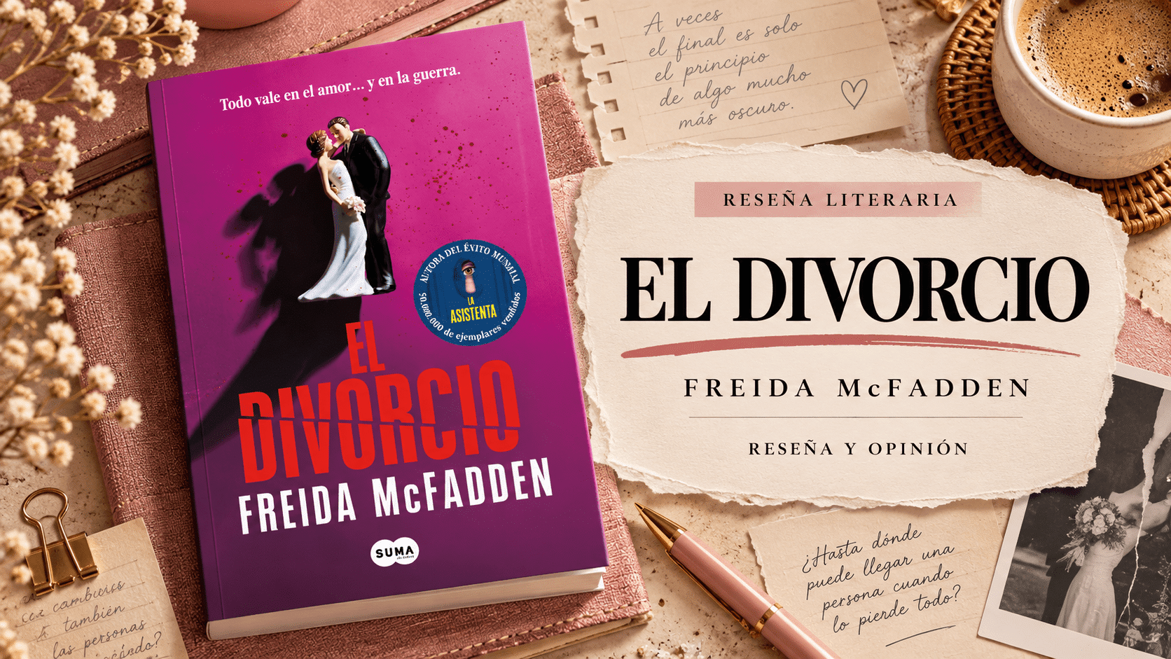 El divorcio de Freida McFadden, reseña y opinión
