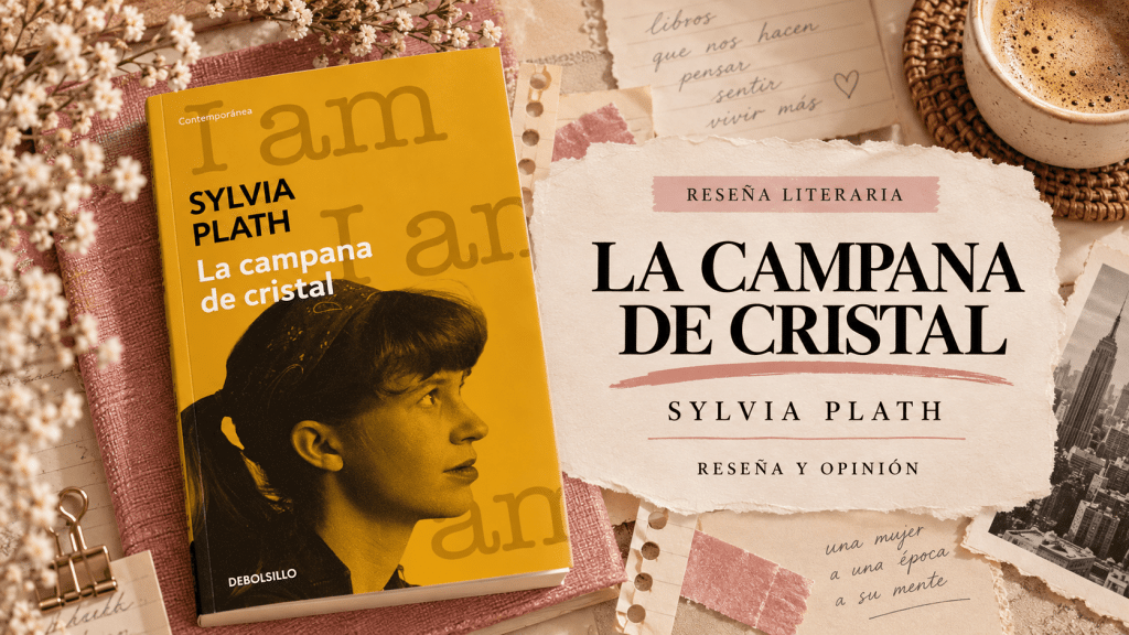 Portada del libro La campana de cristal de Sylvia Plath